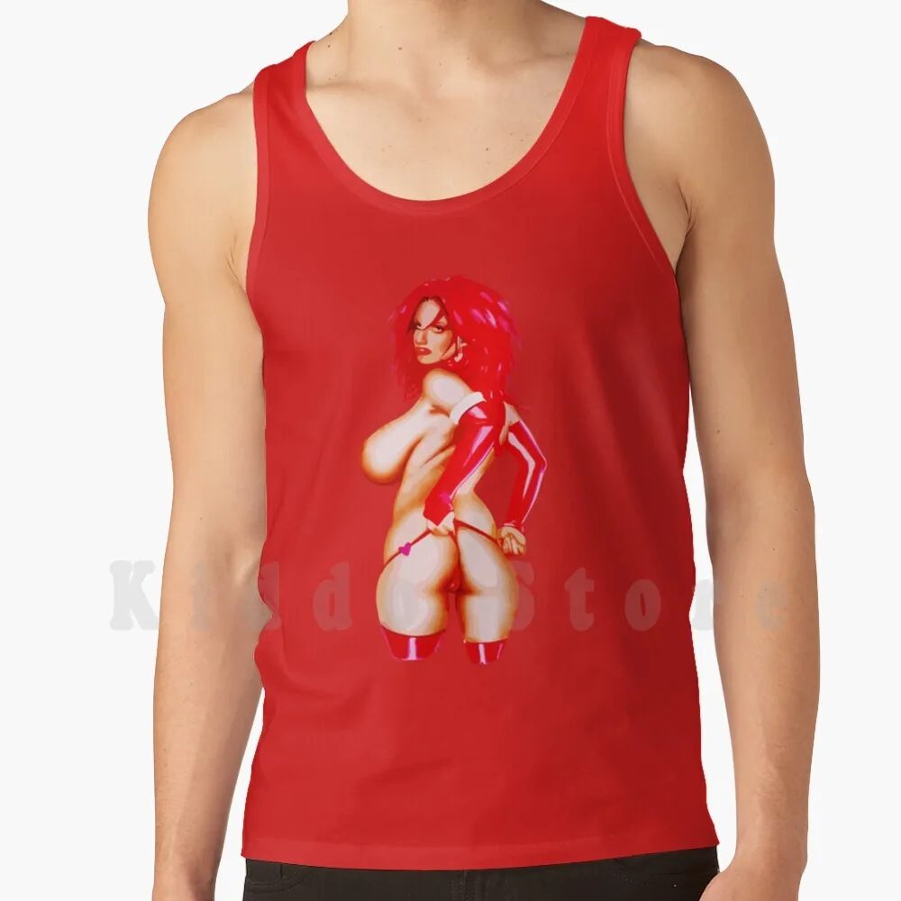 

Соблазнительная девушка-подросток, красивое тело, потрясающая Красивая майка, майка с большой грудью, жилет из 100% хлопка, сексуальная женск...