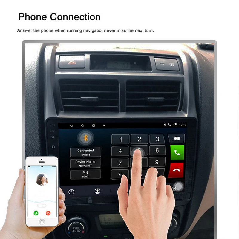 

Wifi 1+16G/2+32G 2din Android 9.1 Car Multimedia Player for KIA Sportage 2007-2012 Navigation 9" Touch Screen Car Gps Bluetooth