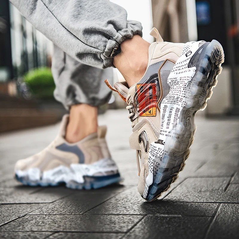 

2021 Sneakers For Men Sandy beachRunning Shoes High Quality Hard-wearing Sports Shoes Trendy No-slip Comfortable Jogging Shoes