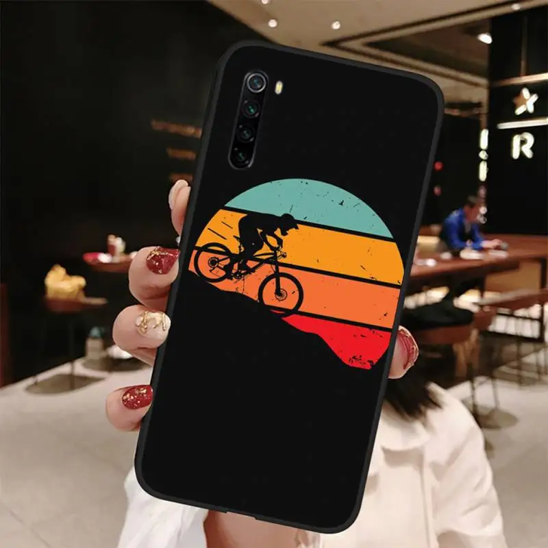 

Bicycle Cycling Case Coque Fundas Etui For Xiaomi Note Max Mi 7 8 9se Redmi 7 7a 8 8t 9 10 Pro Lite Cases Cover