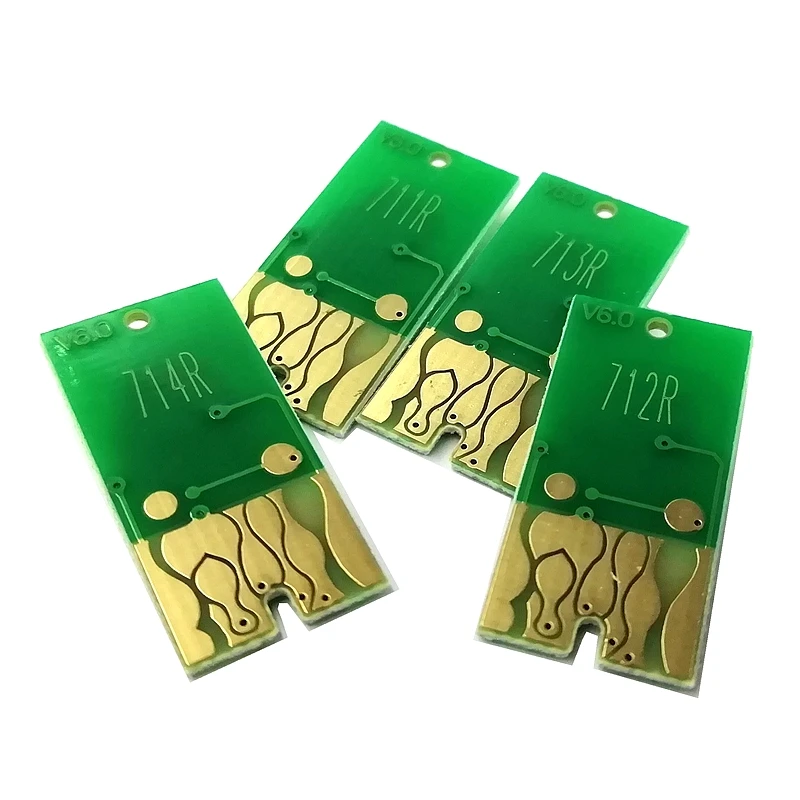 Струйный принтер заправка чернил cartidge chip T0711 T0712 T0713 T0714 система непрерывной