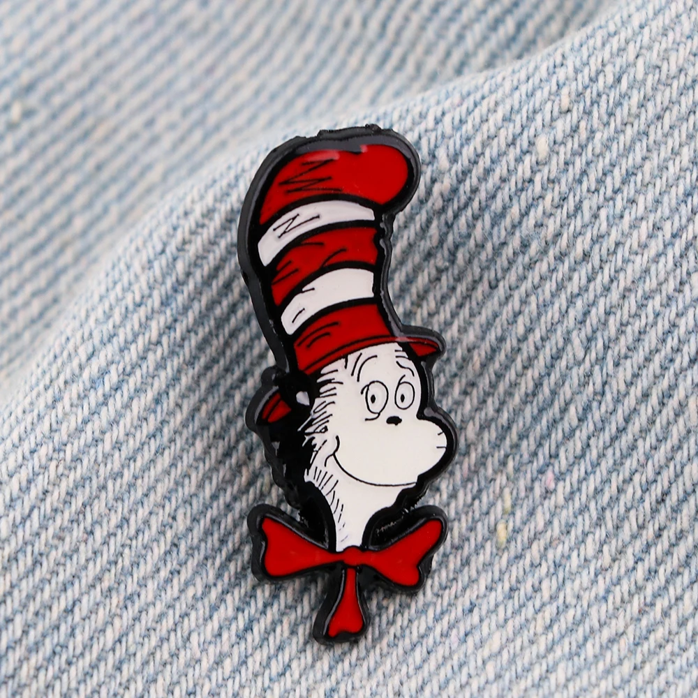 

Cat Manga Enamel Pin Christmas Gift Anime Pins for Backpacks Cute Women's Brooch Jewelry Brooches on Clothes Lapel Accessories