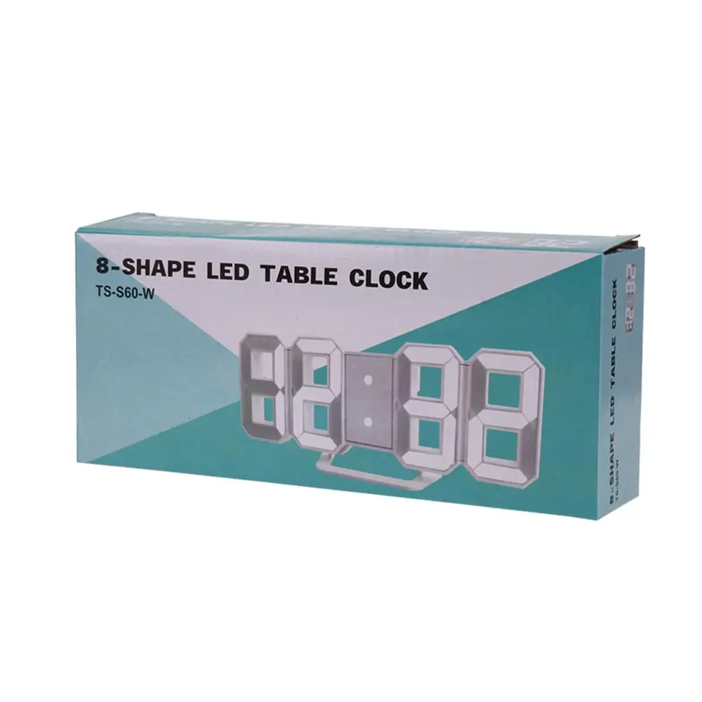 

LED Digital Table Clock Alarm Watches For Home Office Hotel Light Sensor USB Modern Digital Desktop Clock Home Decoration Clock