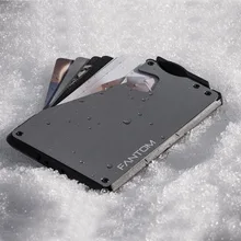 Unisex  anti-Rfid Cards Holder Womens Mens High Quality Minimalist Cards Wallet Business Card Holder