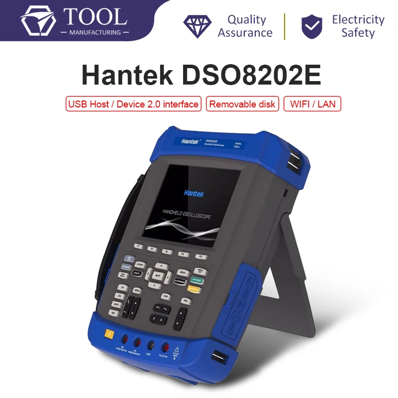 Цифровой автомобильный осциллограф Hantek DSO8202E Функция проверки прохода/сбоя
