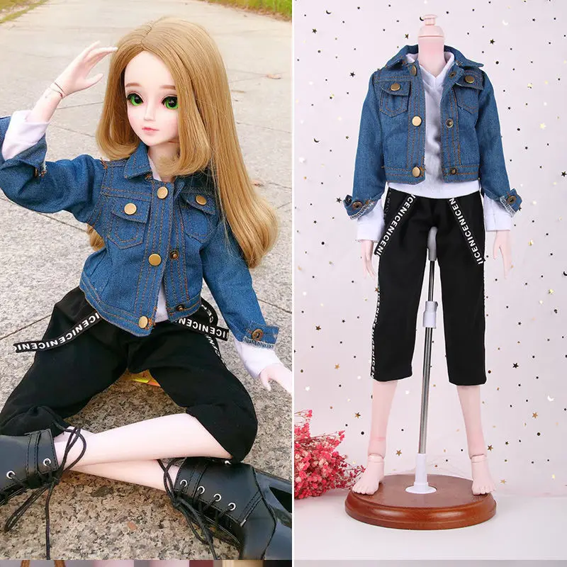 

60 cm doll clothes 1/3 bjd doll fashion clothes wedding dress princess skirt doll accessories
