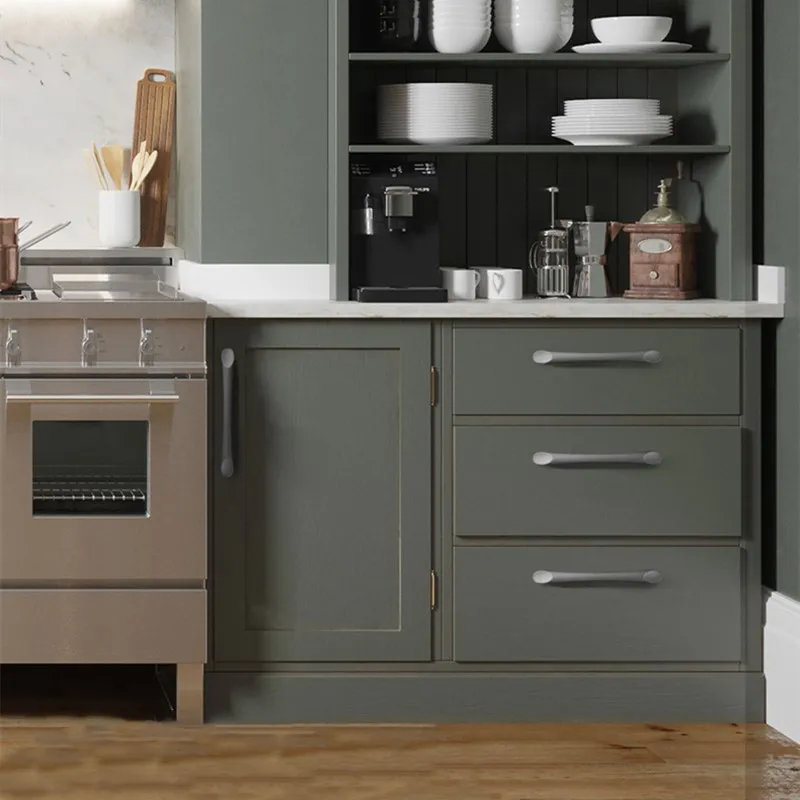 KK & FING современный простой Звездный серый шкаф ручки и из алюминиевого сплава