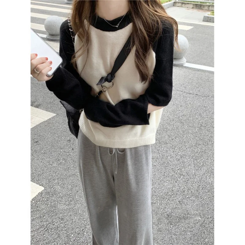 

Осень 2021, зимний свитер, женские топы, вязаный пуловер, женская мягкая теплая толстая верхняя одежда