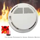 2021 Новый Tuya Wi-Fi интеллектуальный детектор дыма Сенсор ультра тонкий пожарной сигнализации дома безопасности продукта встроенный 85dB сирена приложение Управление
