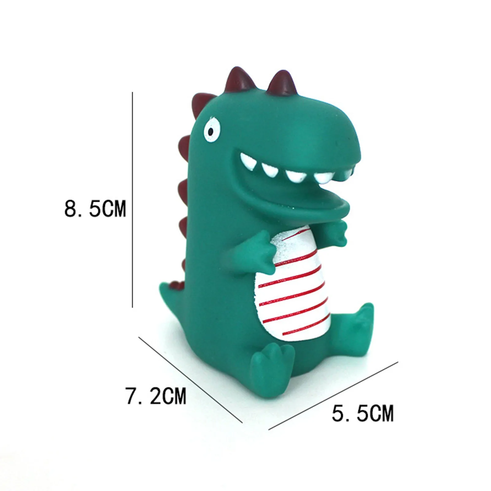 

Simulation Dinosaur Toy Cartoon Dinosaur Cake Topper Handmade Party Decoration Wedding Birthday elektroniczne pluszowe zabawki