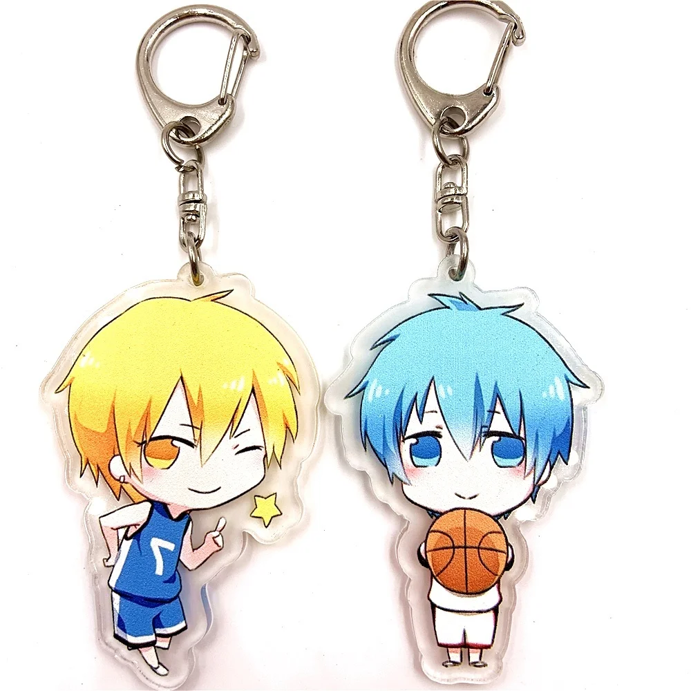 Куроко НЕТ КОРЗИНА акриловый брелок двусторонний кулон аксессуары для ключей