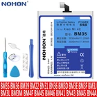 Аккумулятор NOHON для Xiaomi Mi5 Mi4C Mi6 Mi 5X 6X 8 Redmi Note 2 3 4 4X 5 BM35 BM22 BM36 BM3E BN31 BM45 BM46 BN41 BN43 BN45 сменный литий-полимерный батарея мобильного телефона