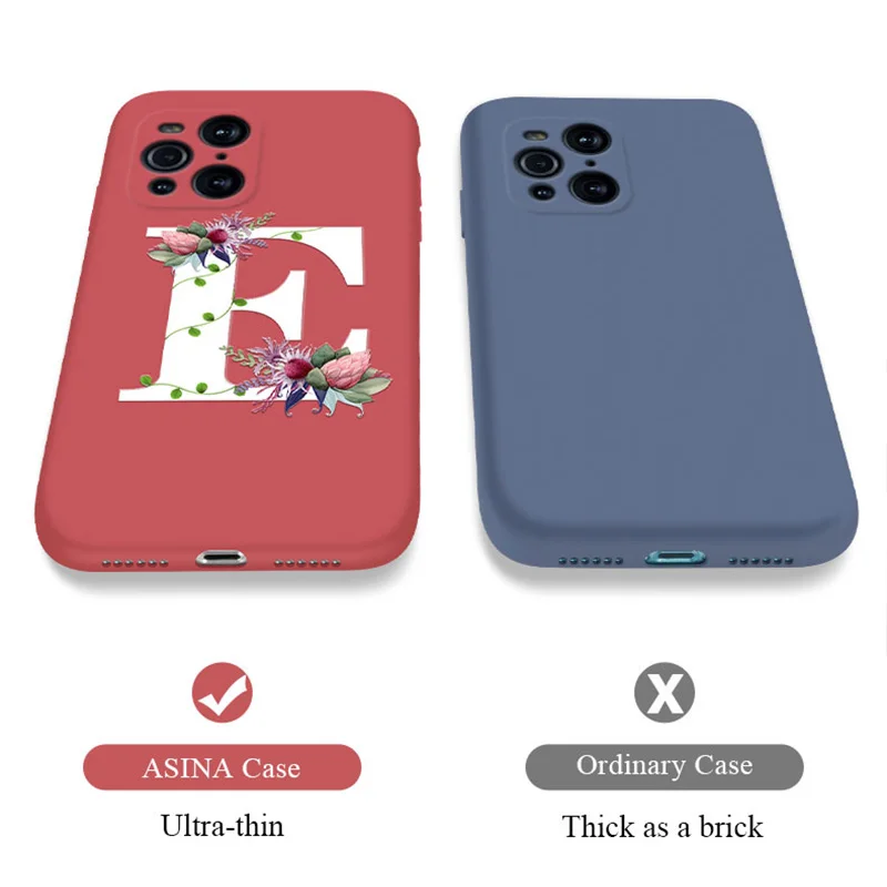 Жидкий силиконовый чехол для OPPO Find X5 X3 Pro Lite Neo | Чехлы