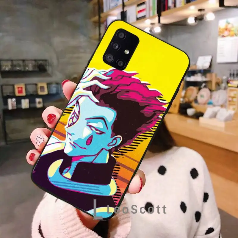 

Hisoka Hunter x Anime Phone Case For Samsung A32 A51 A52 A71 A50 A12 A21S S10 S20 S21 Plus Fe Ultra