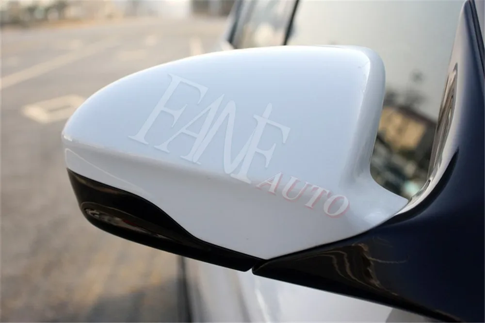 Чехол для бокового зеркала заднего вида из натурального углеродного волокна BMW F10