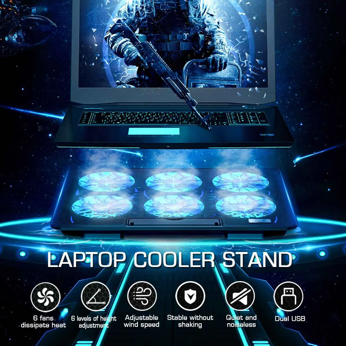 кулер для игрового ноутбука 18