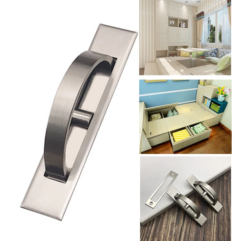 Невидимая ручка для шкафа ящика дверные ручки мебельные встраиваемые скрытые