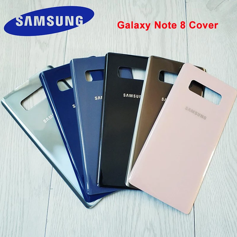 Задняя крышка аккумулятора SAMSUNG Galaxy Note 8 N9500 N950F чехол для задней панели замена