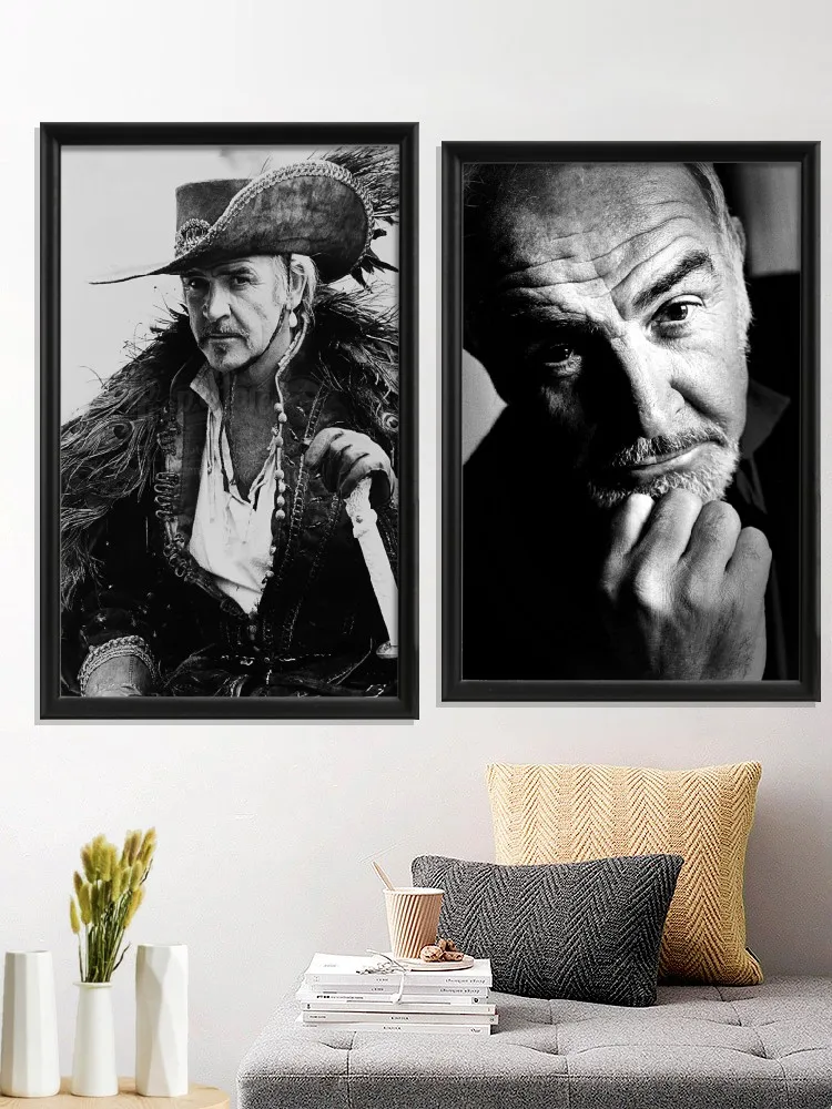 

Шон Коннери, портрет фильма, звезда, плакат, Декор, печать, комната, подарок, искусство, шелк, домашний декор