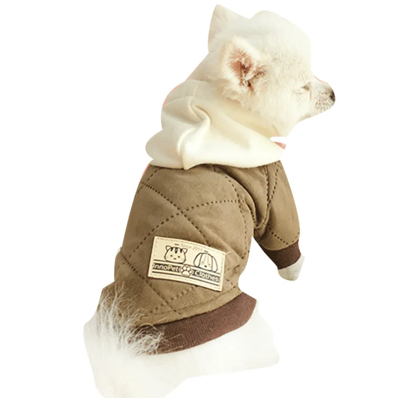 

Autumn Winter Pet Clothes For Small Dogs Warm Puppy Pet Hoodies Chihuahua French Bulldog Pug Clothing Size XS-XL Wholesale