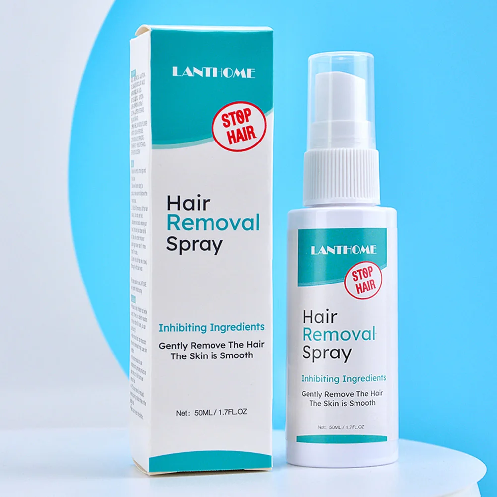 

50ml Growth Inhibitor Aloe Extract Hair Removal Spray Summer Legs Armpit Natural Bikini Full Body Depilatory Semi Permanent