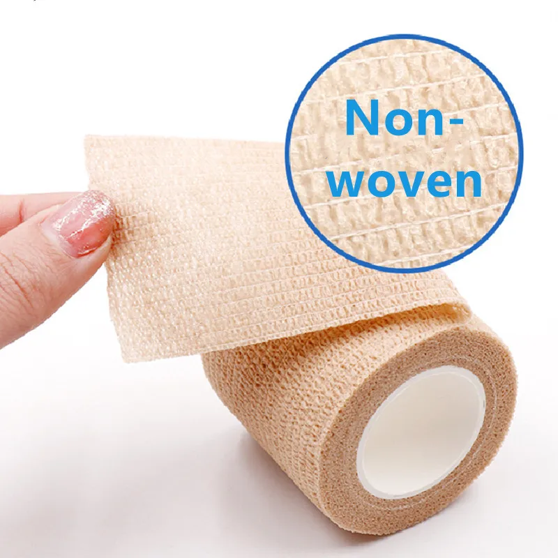 1 шт. 4 размера спортивная самоклеящаяся эластичная бандажная лента 5 м