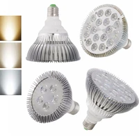 36w 30w 24w 18w 14w 9w dimmable ultra bright e27 e26 par16 par30 par38 led light bulb lamp spotlight indoor lighting 110v 220v