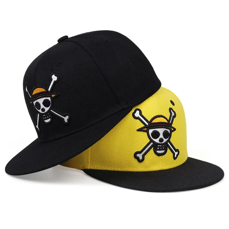Аниме ONE PIECE Monkey D. Регулируемая шапка с вышивкой Luffy Trafalgar Law Tony Chopper для косплея |