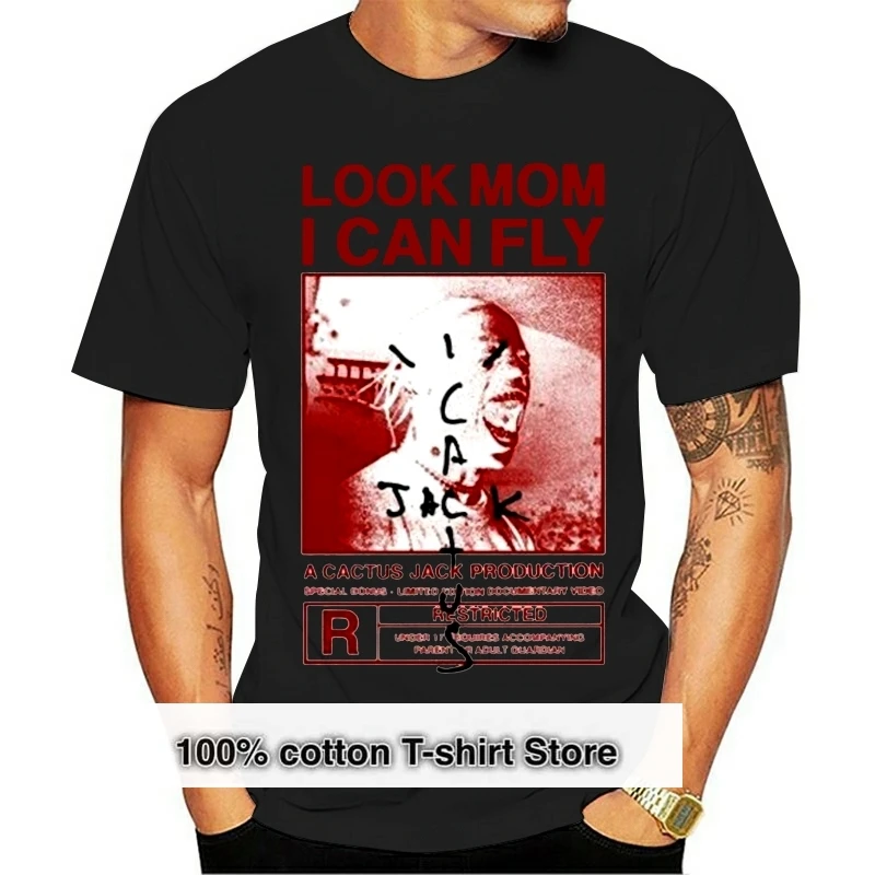 

Look Mom I Can Fly - Jack Shirt Tops New Unisex Funny Tee Shirt