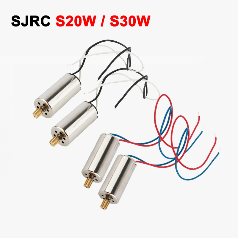 

SJRC S20W S30W RC Дрон оригинальная запасная часть двигателя CW CCW аксессуары для двигателя