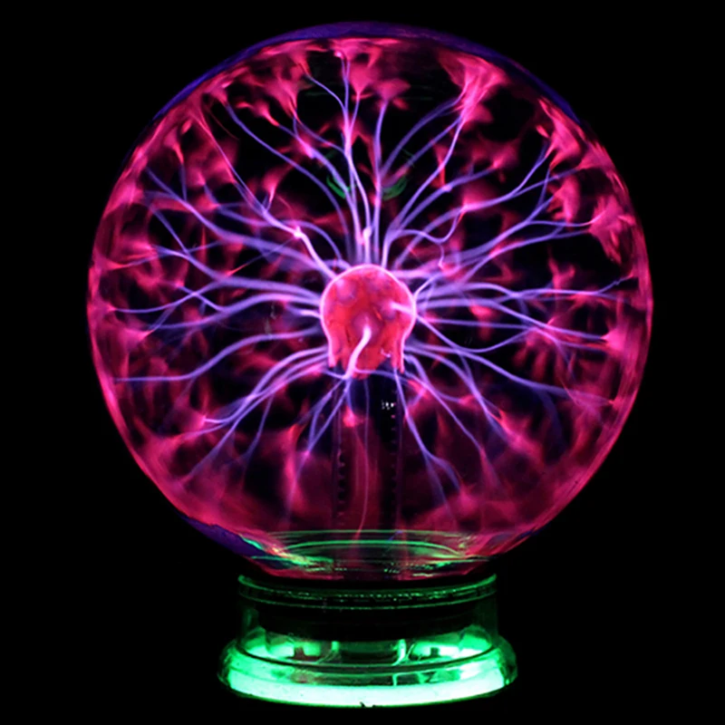 3&quot Novelty Lightings Glass Magic Plasma Ball Light Table Lights Sphere Nightlight Kids Gift For New Year Xmas Night Lamp |