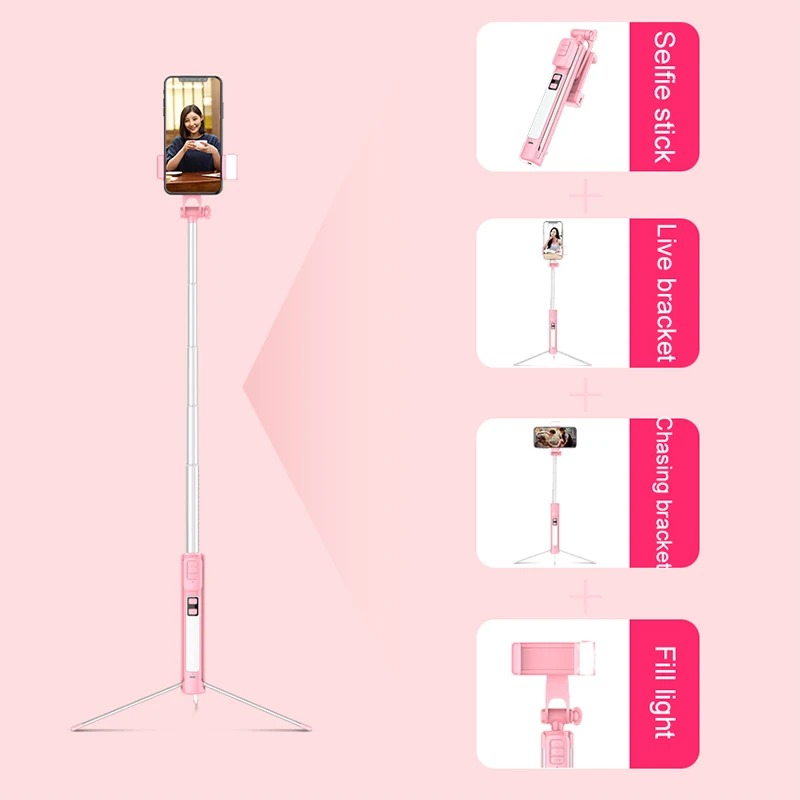 Штатив-монопод для селфи 110 см 3 цвета