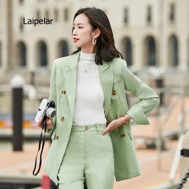 Женский костюм из двух предметов Модный повседневный в Корейском стиле осень