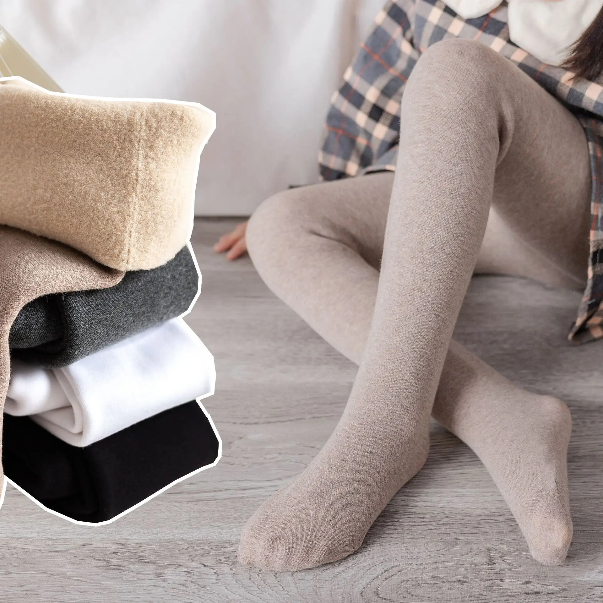 

Новинка, колготки для девочек, штаны, зимние детские однотонные плотные облегающие леггинсы, детские теплые бархатные леггинсы для девочек