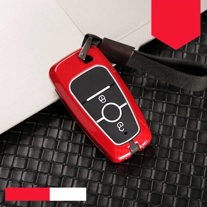 

For Ford Fusion Mondeo Mustang Explorer Edge 2015-2018 EcoSport Auto Styling Hot Sale Zinc Alloy+silica gel Car Key Case Cover
