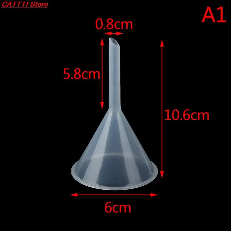 

1 шт. 60 мм мини пластиковая воронка с маленьким ртом жидкие масляные воронки лабораторные принадлежности Инструменты школьные эксперимента...