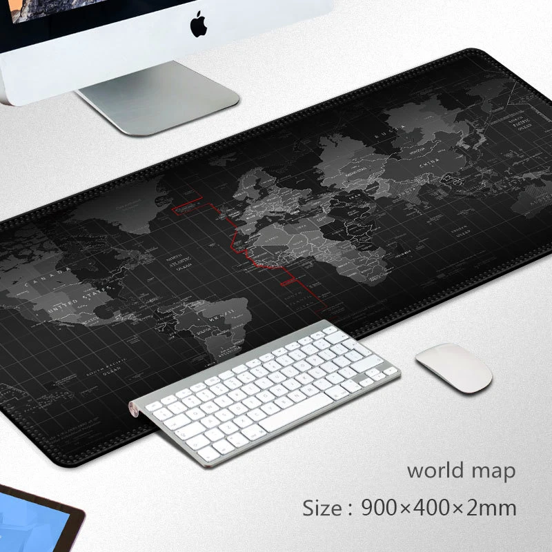 Игровой коврик для мыши большой геймер компьютерный Настольный клавиатуры 900 × 400