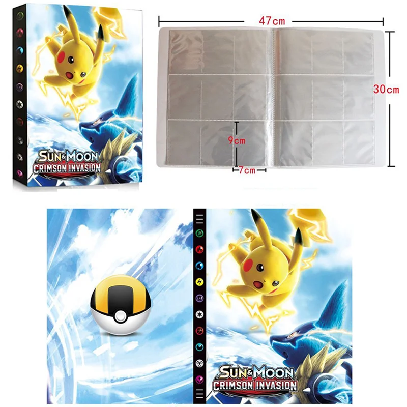 

New 324Pcs Pokemon Cards Collection Book TOMY Card Package Anime Hobby GX EX VMAX Collection Books Toys Children Gifts