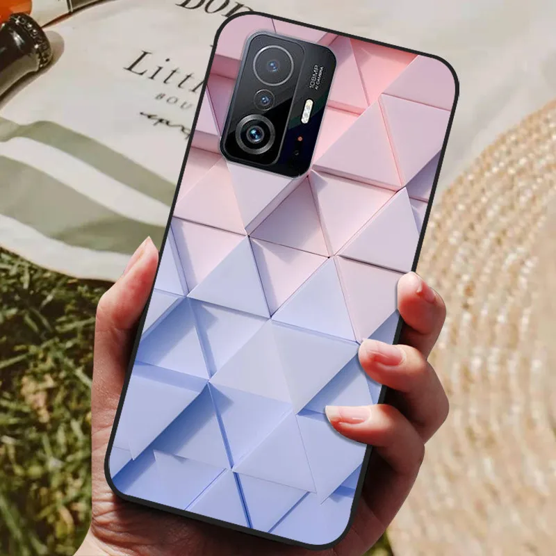 For Xiaomi 11T Pro Case For Xiaomi mi 11T Pro Cover Cases Shockproof Silicon Soft TPU Phone Back Cover For Xiaomi 11T Pro Fundas