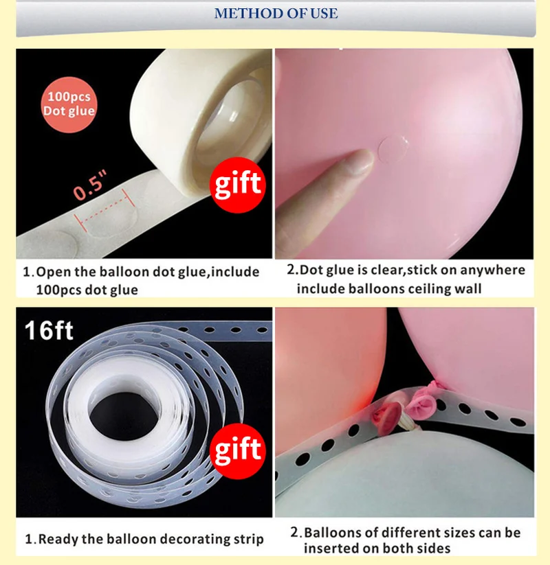 Kit de arco de guirnalda de globos para fiesta de cumplea&ntilde;os, suministros de boda para ni&ntilde;os y adultos, caf&eacute; Retro, bricolaje-5