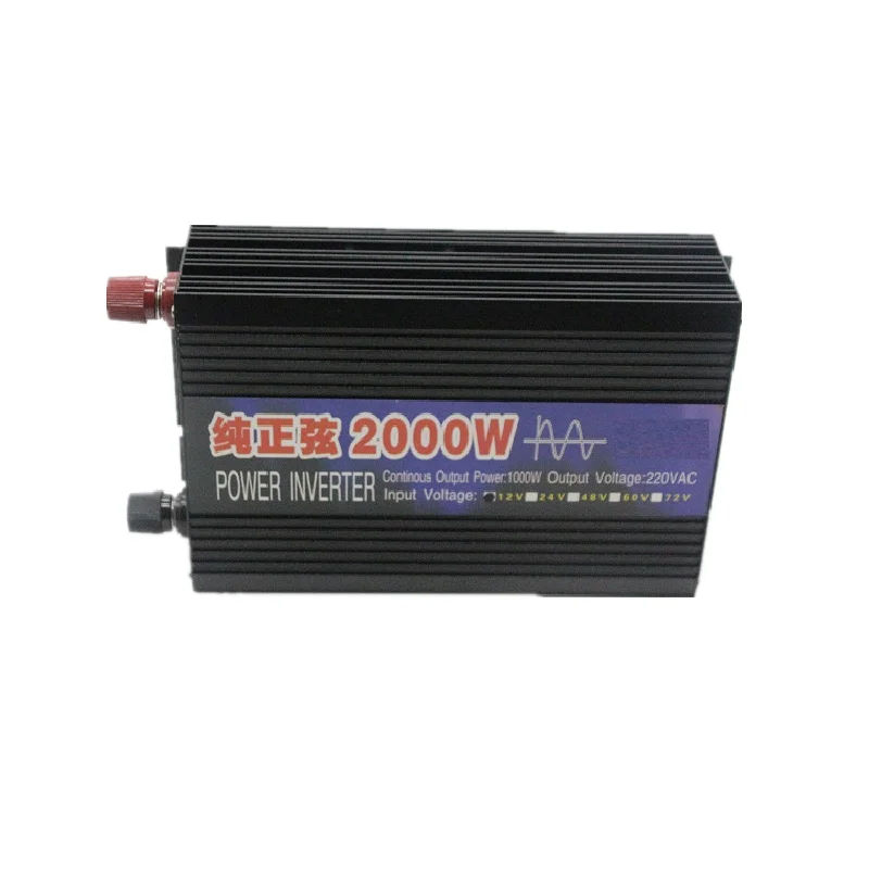Инвертор синусоидальной волны 48 В 220 в 2000 Вт трансформатор напряжения