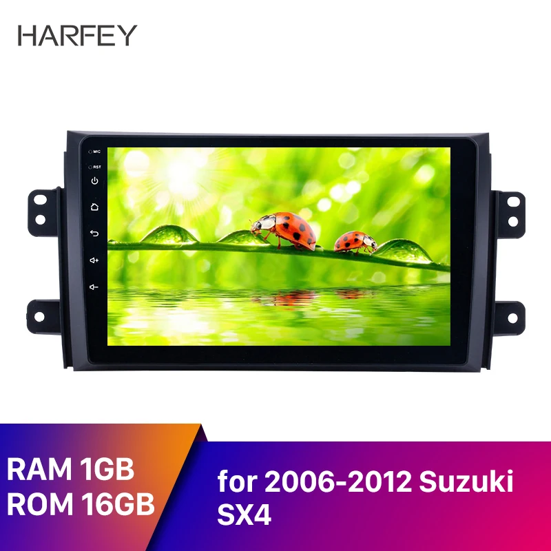 Harfey 2 din Android 8 1 HD тачскрин навигатор для 2006 2012 Suzuki SX4 с радио 3G WIFI Bluetooth