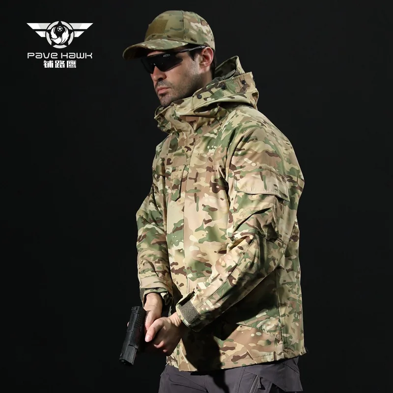 

Outdoor sports softshell tactical jacket men's waterproof jacket man Camouflage camping hiking hunting clothes Windbreaker