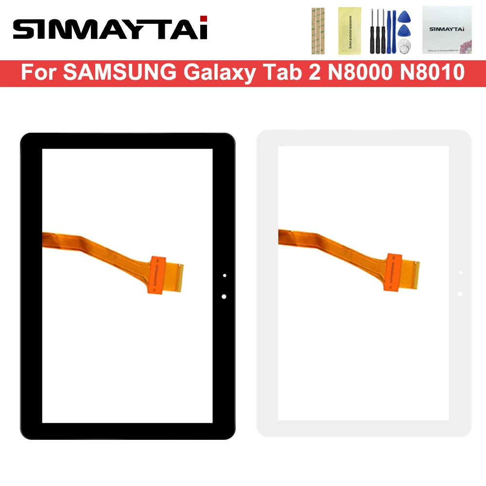 Sinmaytai 10 1 ''N8000 сенсорный экран для Samsung Galaxy Note N8000 N8010 N8013 дигитайзер сенсор