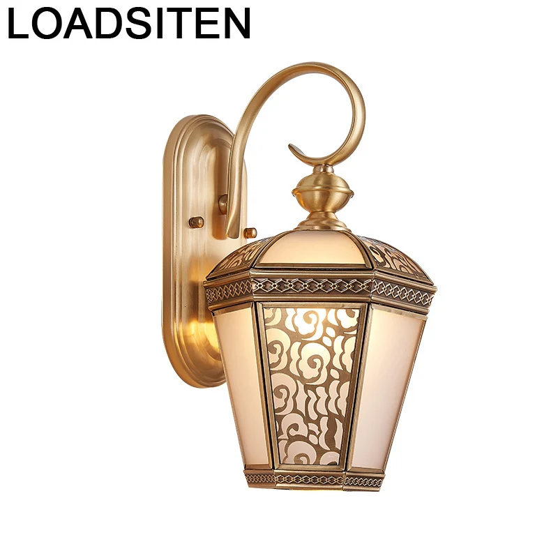 Винтажный настенный светильник Arandela Para Parede для спальни с аппликацией|Настенные