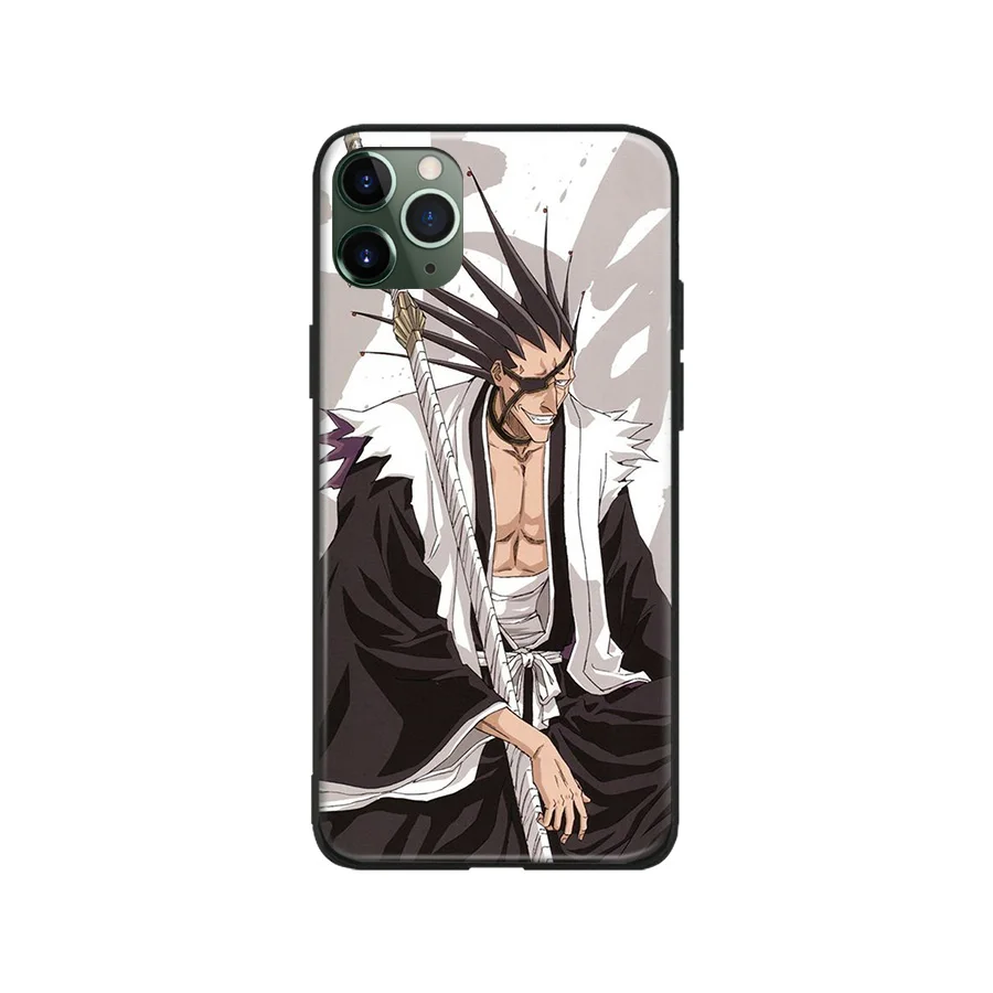 Kenpachi Zaraki Bleach anime soft silicone Phone case cover shell For iPhone 6 6s 7 8 Plus X XR XS 11 Pro Max | Мобильные телефоны