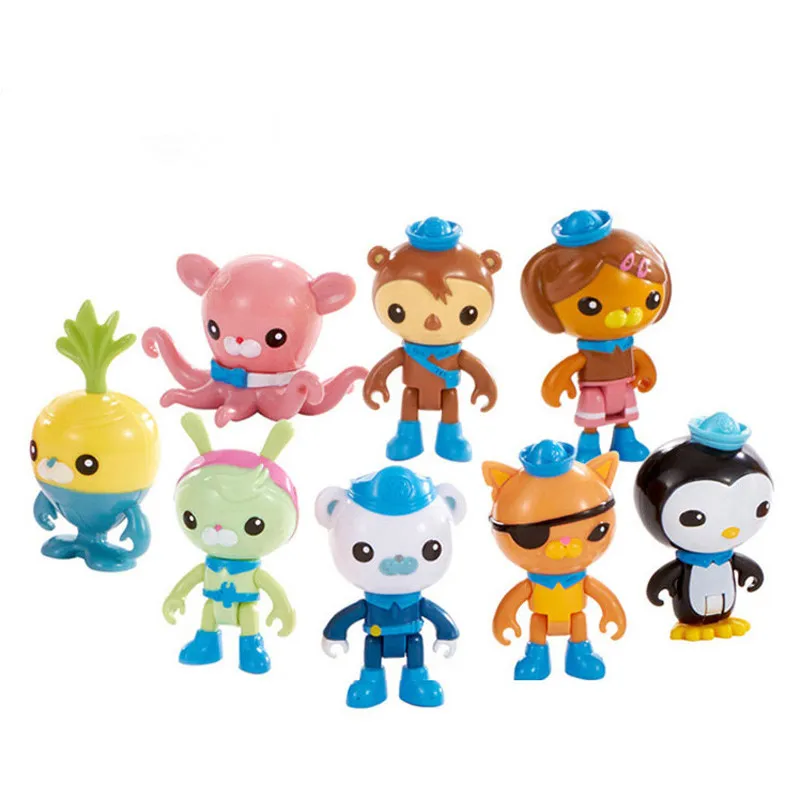 8 шт./компл. экшн фигурка из ПВХ Восемь ягод для детей подарок на день