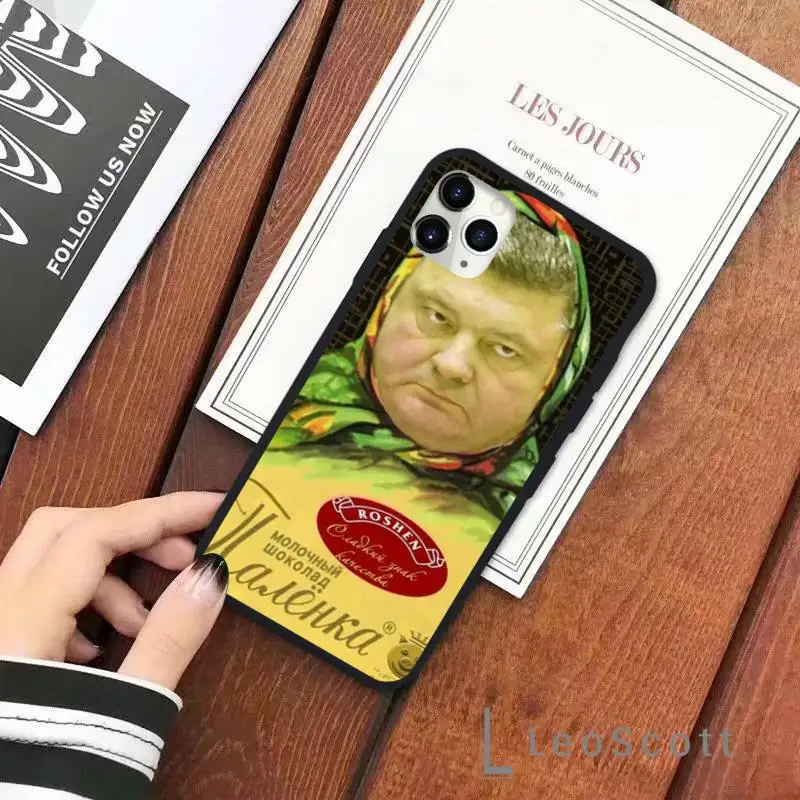 

Russian chocolate packaging Phone Cases for iPhone 11 12 pro XS MAX 8 7 6 6S Plus X 5S SE 2020 XR Soft silicone