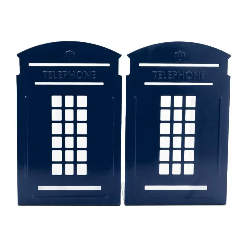 1 пара телефонная будка книжная Подставка Нескользящая полка держатель| |