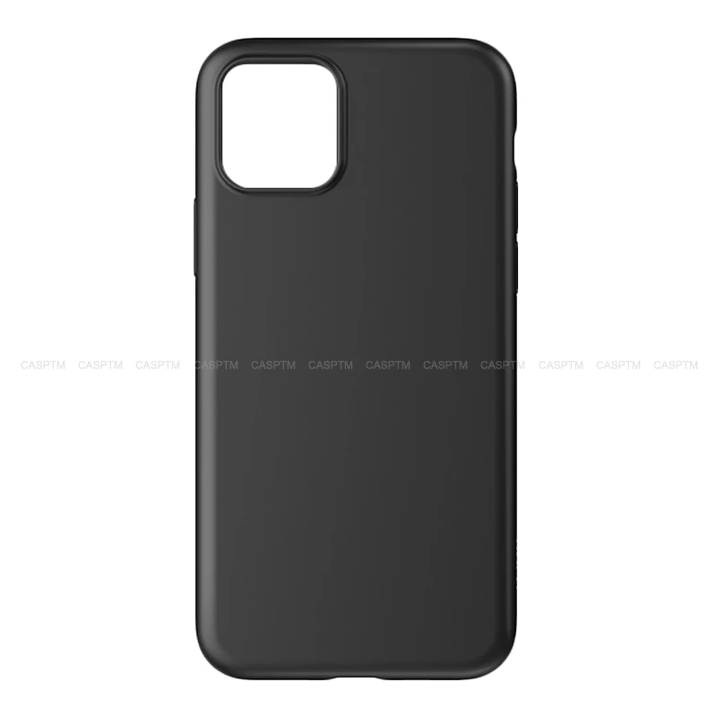 Black Ультратонкий черный матовый Мягкий силиконовый чехол из ТПУ для iPhone 11 Pro MAX XS MAX XR X 10 8 7 6 6S Plus 5 5S SE задняя крышка для телефона - Цвет: Black